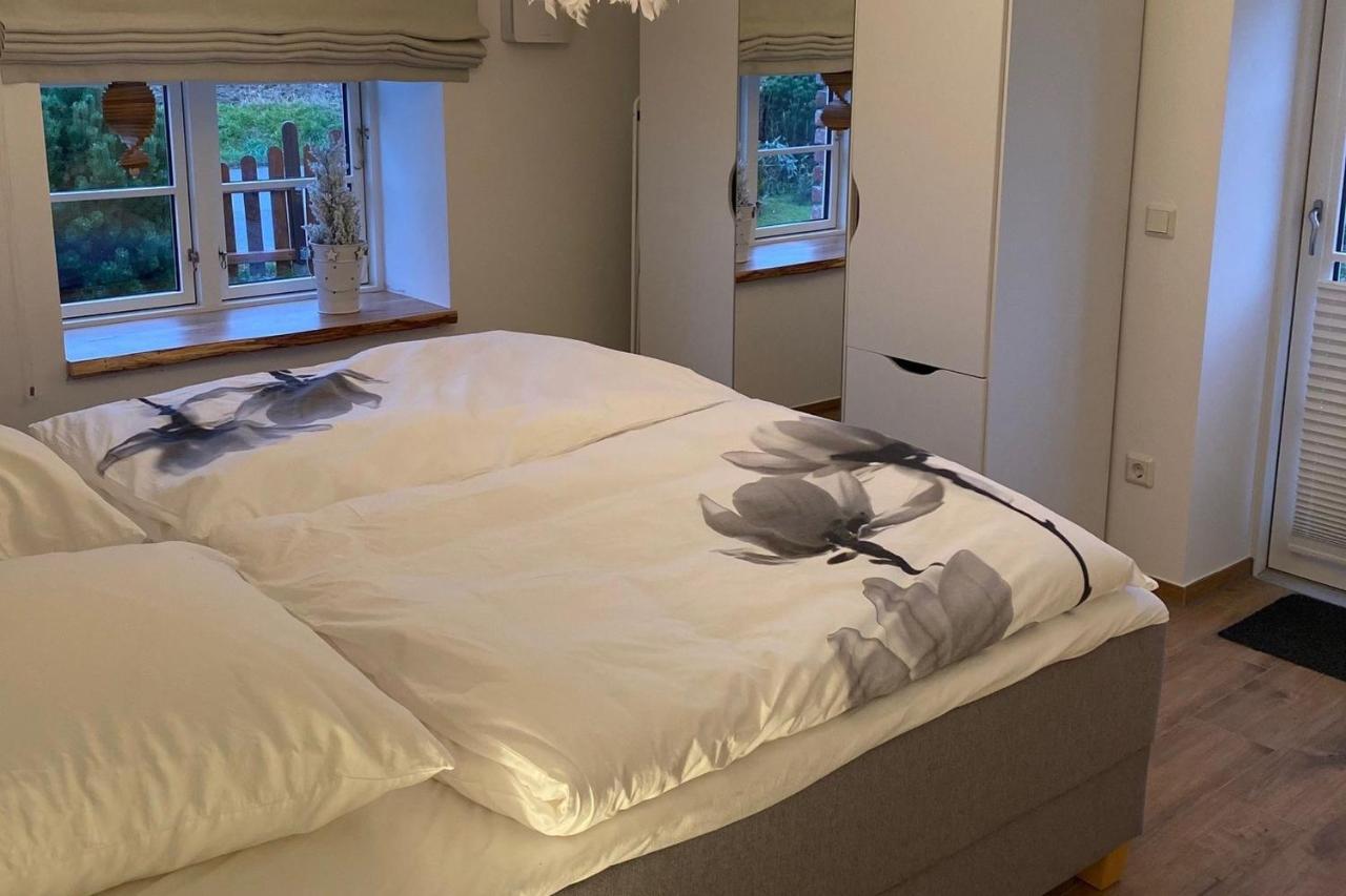 Kleine Ferienwohnung Gelting Exteriör bild
