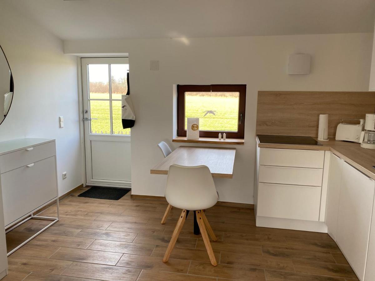 Kleine Ferienwohnung Gelting Exteriör bild